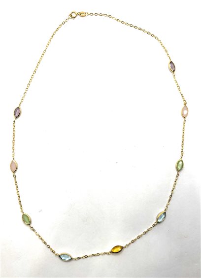 Collana Domar Donna Collana oro 18k in Oro COOR-271-280 - COOR-271-280